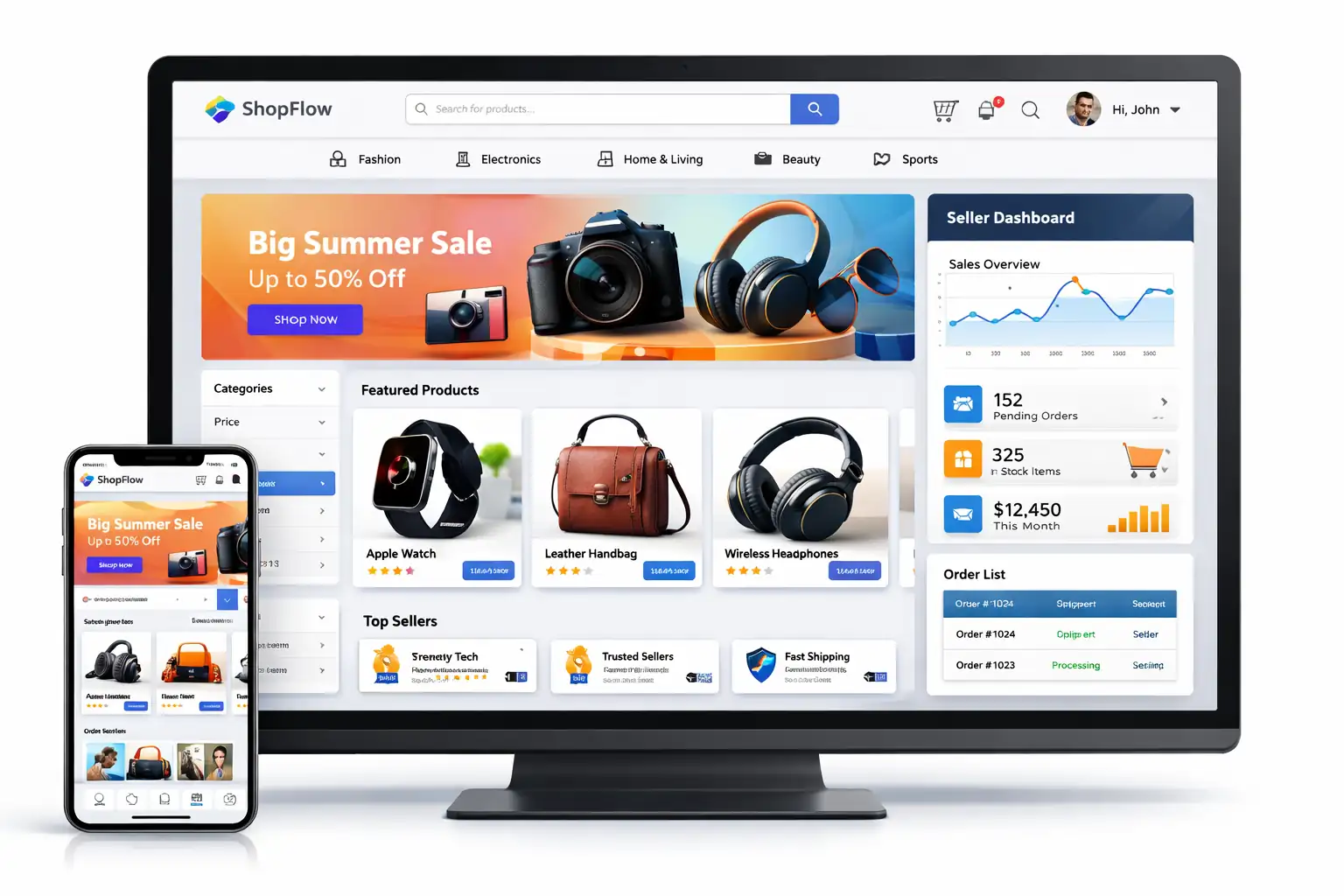 Custom Business Website